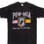 Vintage POW-MIA (Prisoner Of War Missing In Action) You Are Not Forgotten Their War Is Not Over Tee Shirt 1992 Size M Made In USA With Single Stitch Sleeves