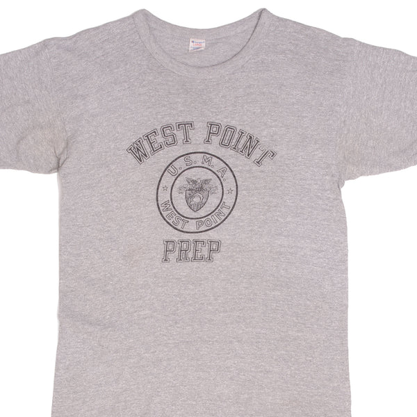 Vintage Champion USMA West Point Prep 1980s Tee Shirt Size Medium Made In USA