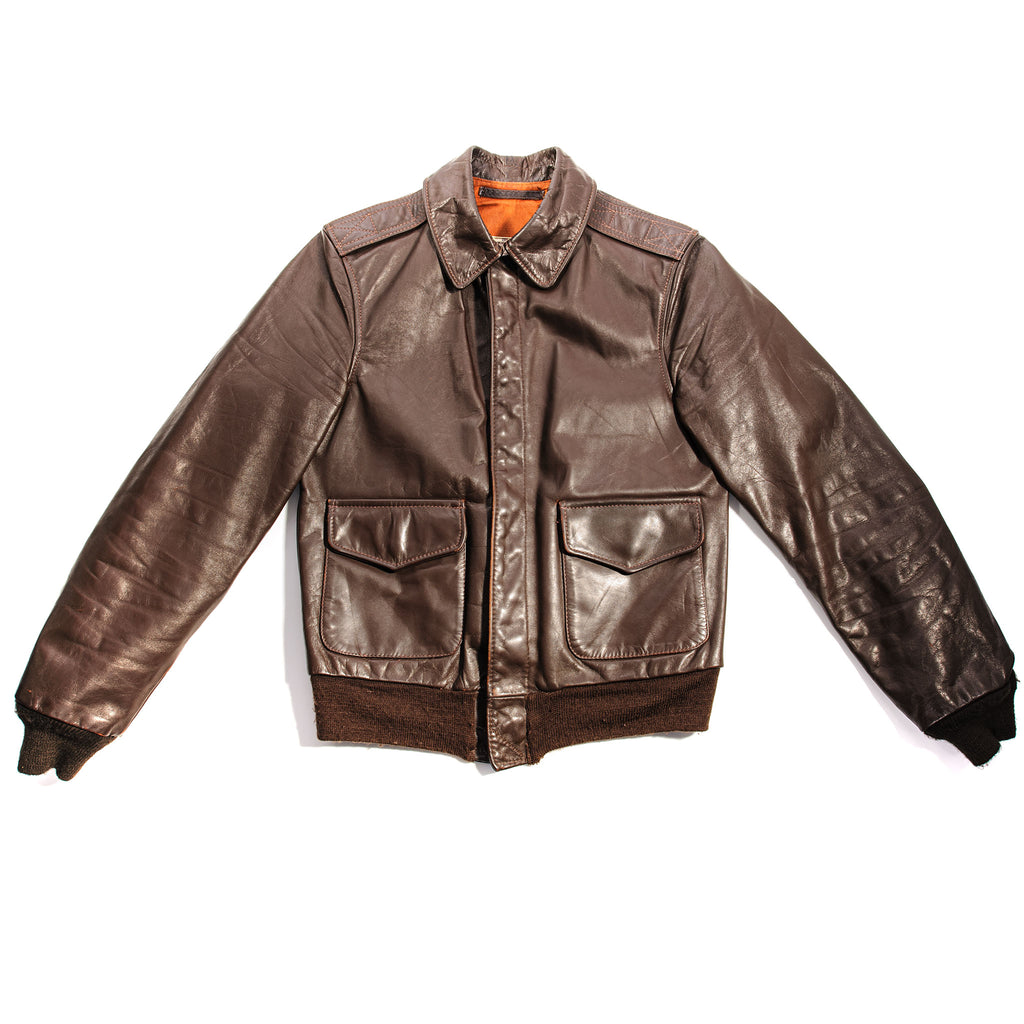 VINTAGE AVIREX USAF LEATHER JACKET A-2 A2 1978 SIZE 36 VINTAGE AVIREX USAF LEATHER JACKET A-2 A2 1978 SIZE 36