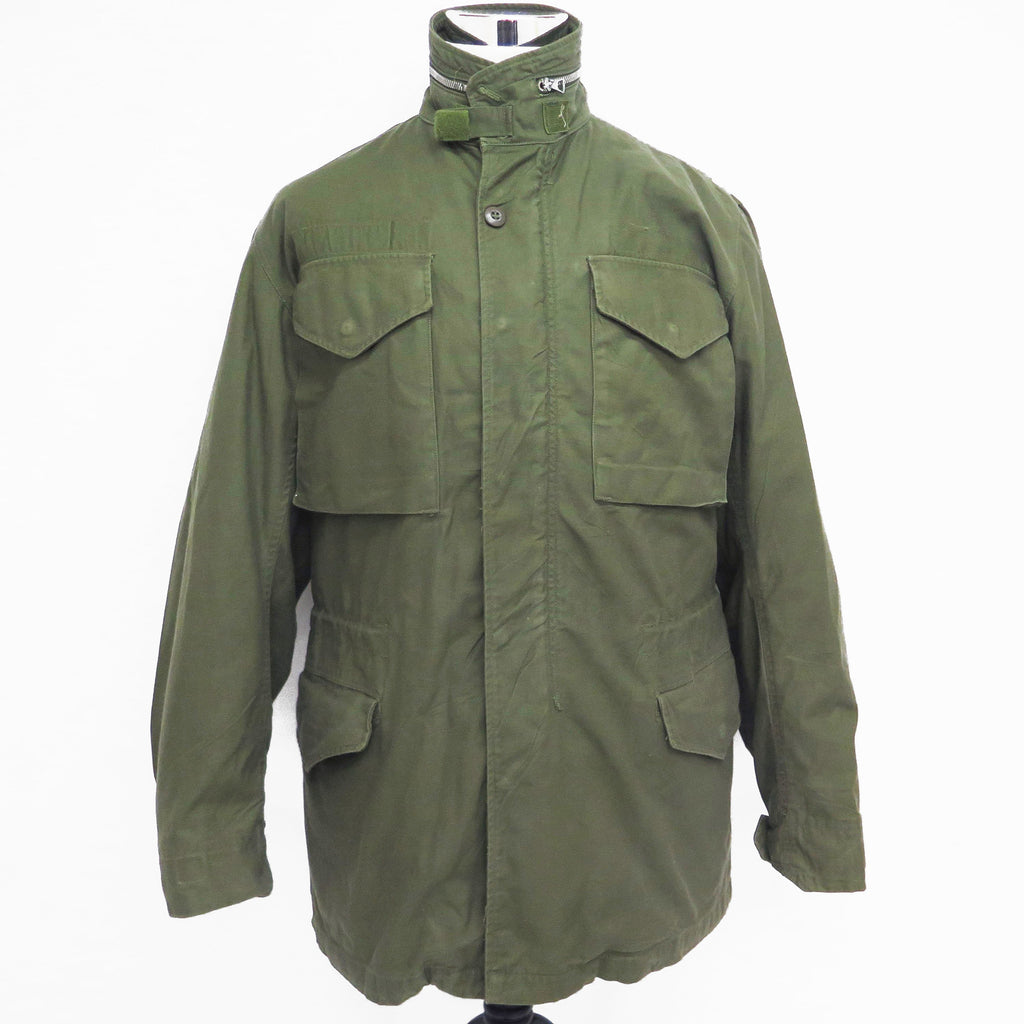 US ARMY M-1965 M65 FIELD JACKET 1966 SIZE SMALL LONG