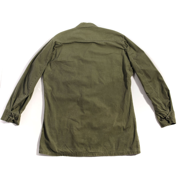 米軍 トロピカル コンバット ジャケット 5TH パターン 1970 ベトナム戦争 軍曹 パッチ サイズ S ロング