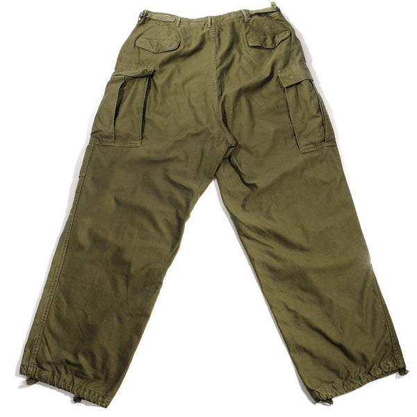 US ARMY FIELD TROUSERS PANTS M-1951 M51 1952 KOREAN WAR SIZE 38X32 LARGE LONG