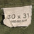 VINTAGE US ARMY UTILITY OG-107 SATEEN TROUSERS PANTS 1960'S VIETNAM WAR SIZE 28X28