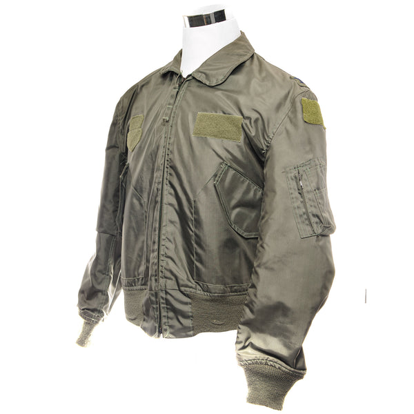 Vintage USAF US Air Force Flight Jacket CWU 36/P 36P Summer 1993 Colonel Patch Size Large 42-44.