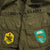 US ARMY TROPICAL COMBAT JACKET 2ND PATTERN 1966 VIETNAM WAR THE ARMY OF THE REPUBLIC OF VIETNAM SPECIAL FORCES, THE SOUTH VIETNAMESE REGIONAL FORCES, MACV AND INFANTRY PATCHES SIZE MEDIUM SHORT