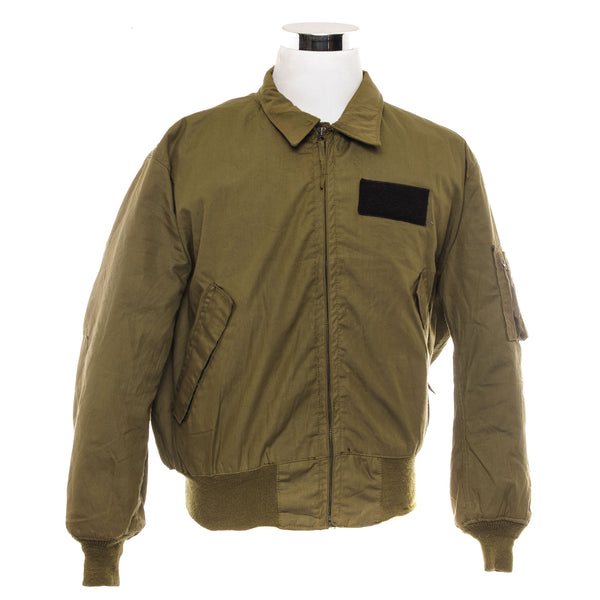 US ARMY COLD WEATHER JACKET HIGH TEMPERATURE RESISTANT 1980 CAPTAIN PATCHES SIZE XL REGULAR