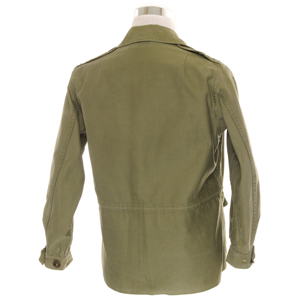 VINTAGE US ARMY WOMEN FIELD JACKET M-1943 M43 1952 SIZE 12 REGULAR