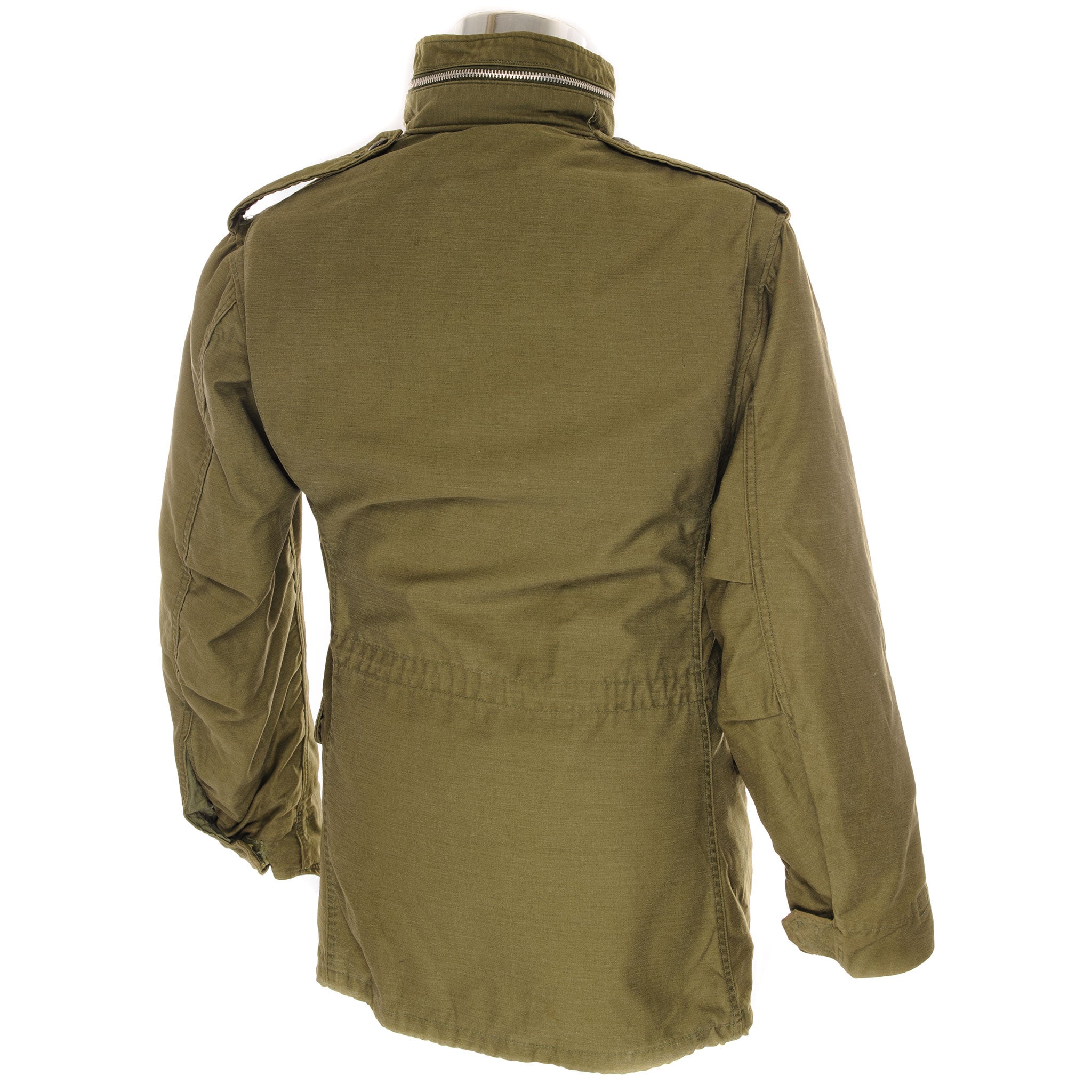 VINTAGE US ARMY M-1965 M65 FIELD JACKET 1969 VIETNAM WAR SIZE SMALL REGULAR  WITH LINER