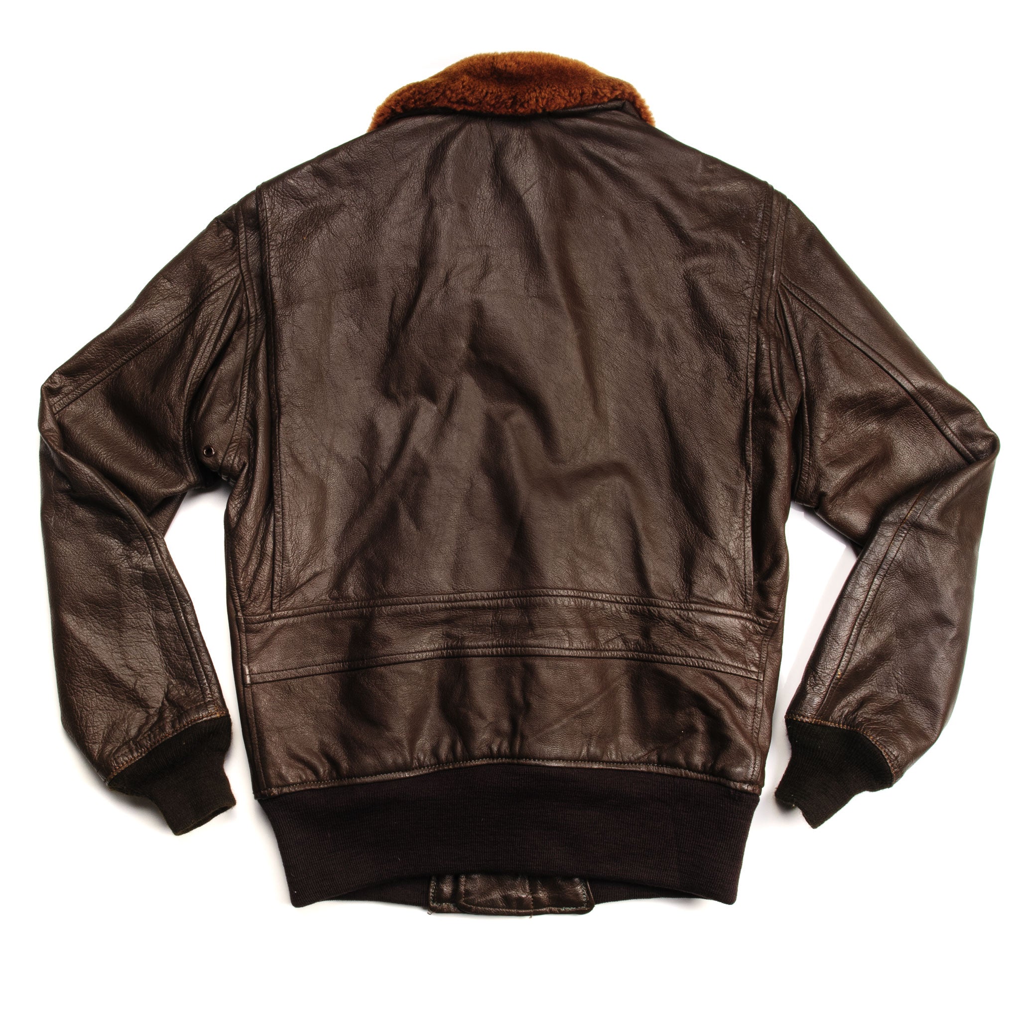 Vintage USN G-1 Flight Leather Jacket 1969 Vietnam War