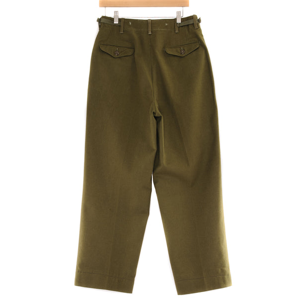 Vintage US Army M-1951 M51 Wool Field Trousers Pants 1950'S Korean War Size Small Long.