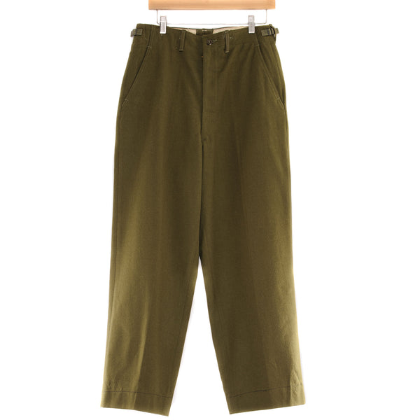 Vintage US Army M-1951 M51 Wool Field Trousers Pants 1950'S Korean War Size Small Long.