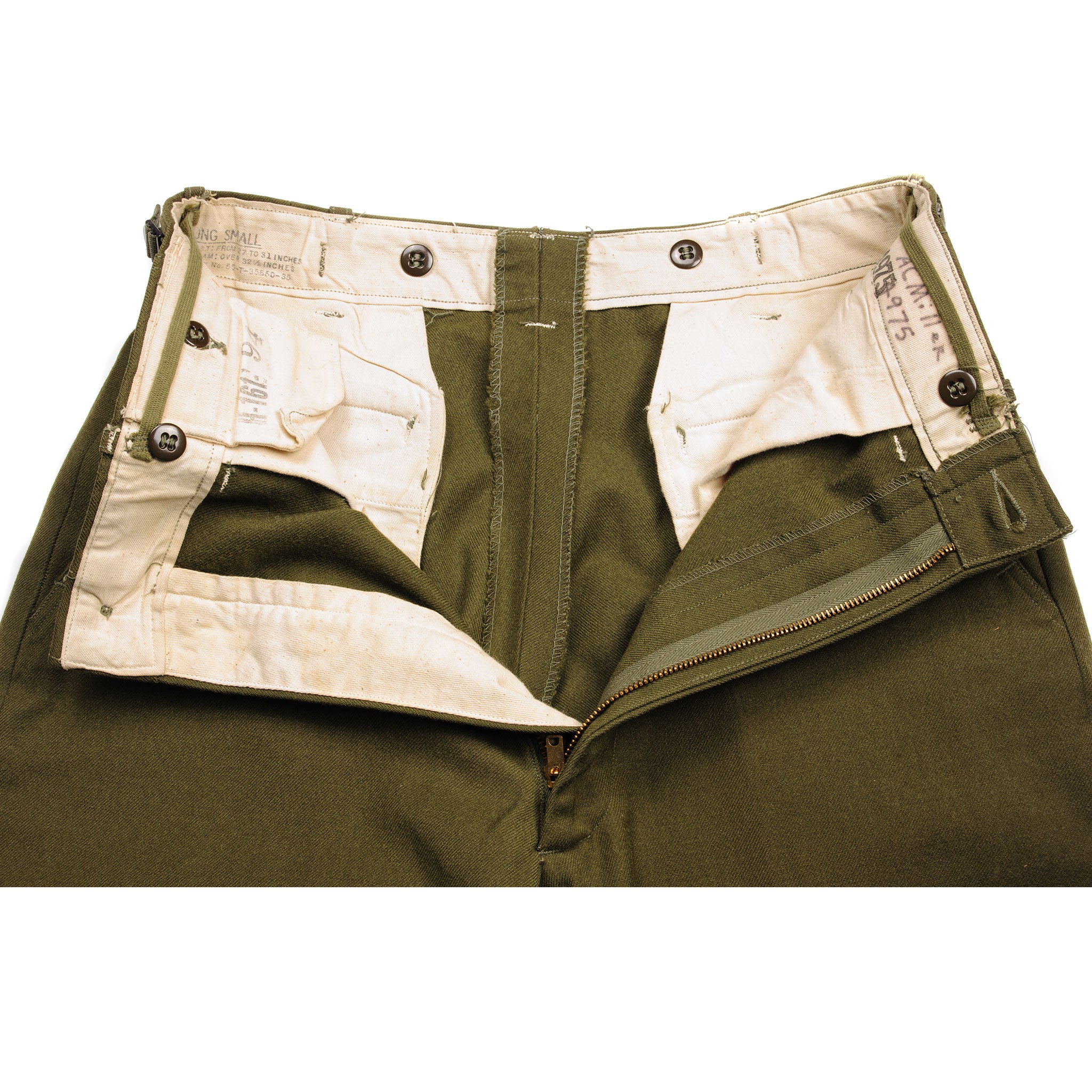 U.S. ARMY 50s M-51 ARCTIC TROUSERS-