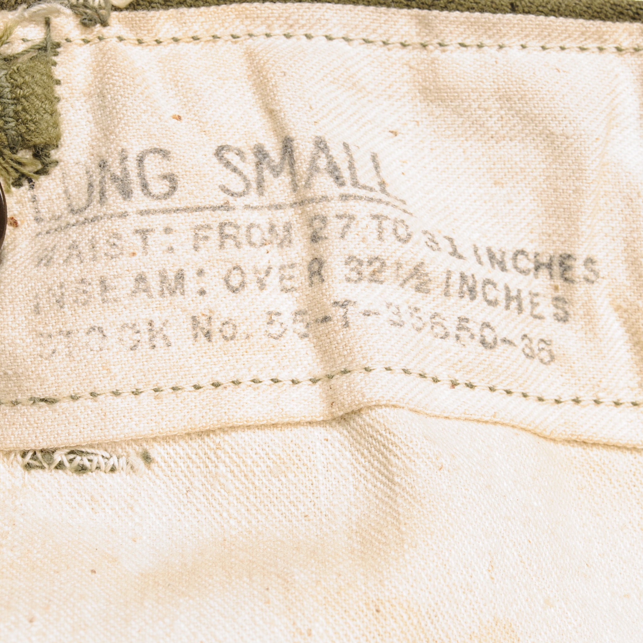 Vintage US Army M M Wool Field Trousers Korean War – Rare