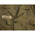 VINTAGE US ARMY HBT HERRINGBONE TWILL SHIRT 2ND PATTERN 40'S  SIZE 36R