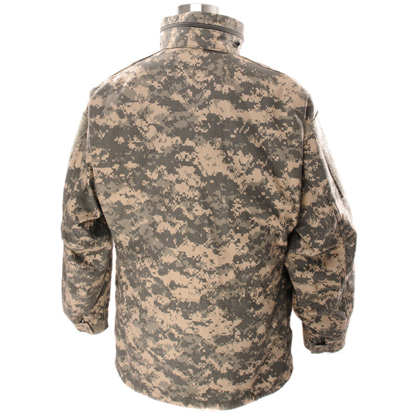 VINTAGE US ARMY M-1965 M65 UNIVERSAL CAMOUFLAGE PATTERN FIELD JACKET 2008 SIZE LARGE REGULAR