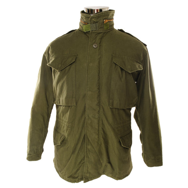 Vintage US Army M-1965 M65 Field Jacket 1980 Size Small Short   Stock No. : 8415-00-782 2935  DLA100-80-C- 2676