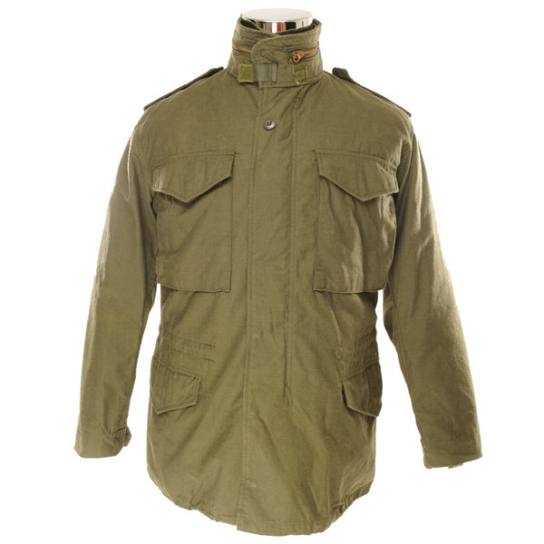 Vintage US Army M-1965 M65 Field Jacket 1980 Size Small Regular Stock No. : 8415-00-782-2936 DLA100-80-2529