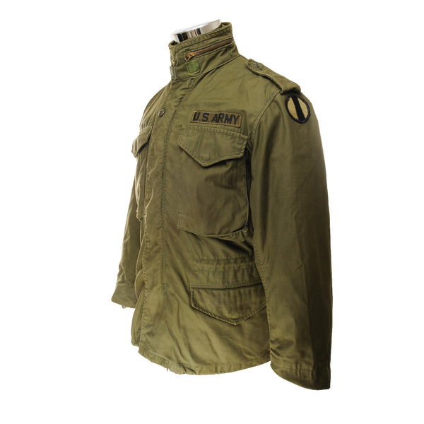 Vintage US Army M-1965 M65 Field Jacket 1980 Size Small Short, like New Condition  Stock No. : 8415-00-782-2935 DLA100-80-C-3302