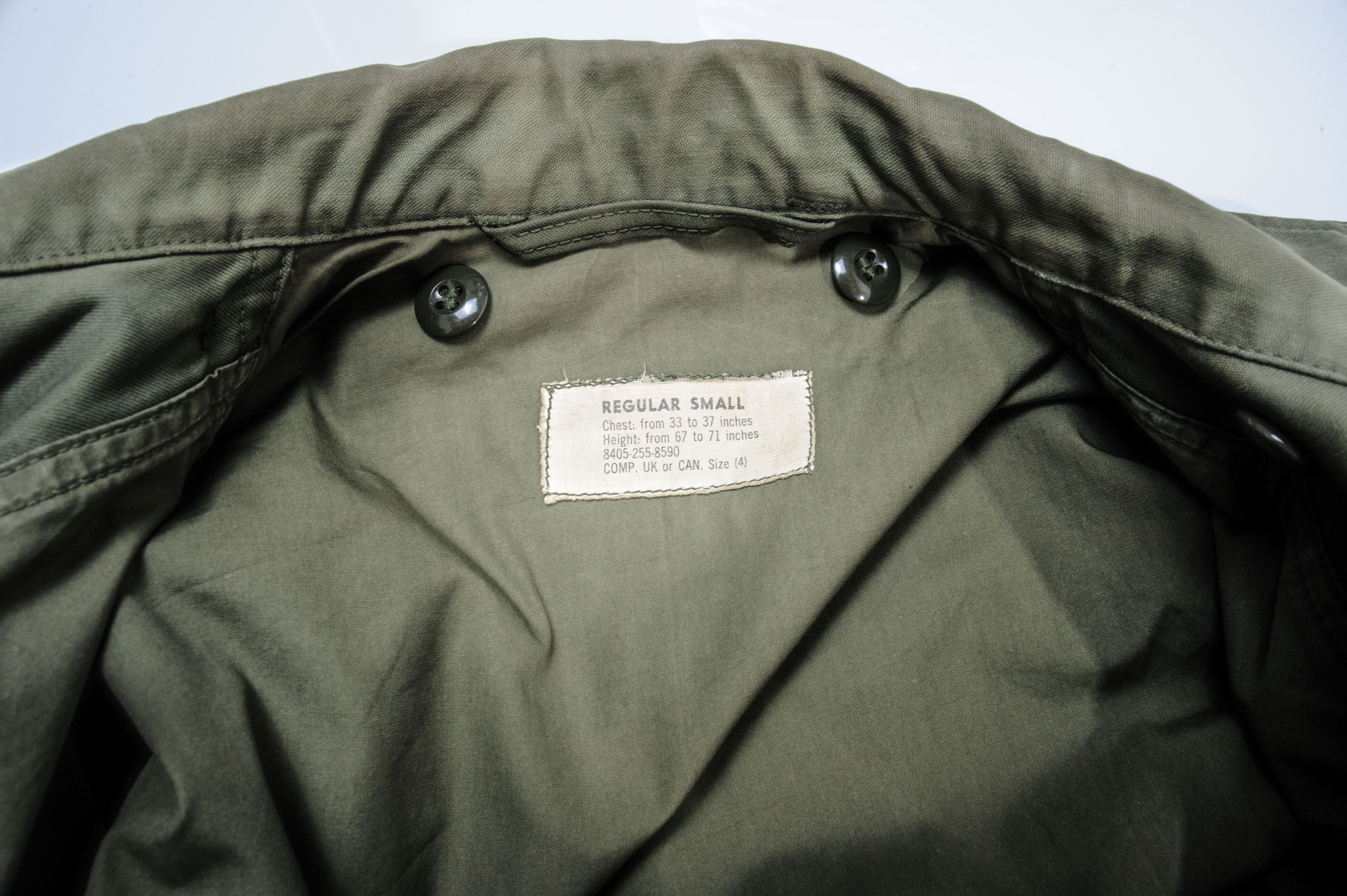 VINTAGE US ARMY M51 FIELD JACKET 1963 VIETNAM WAR PATCHED