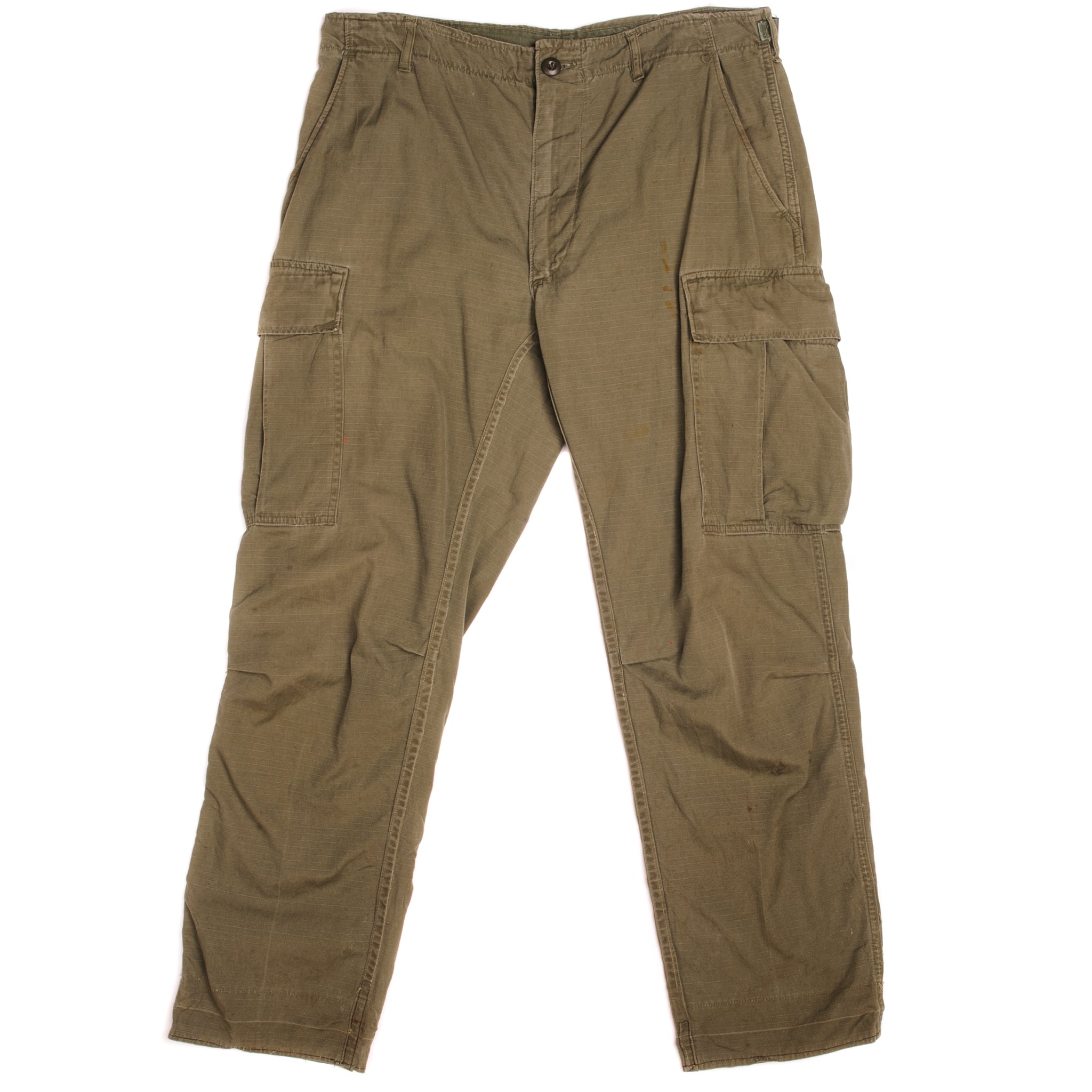 VINTAGE US ARMY TROPICAL COMBAT TROUSERS PANTS 6TH PAT 1969 VIETNAM ME Rare Gear USA