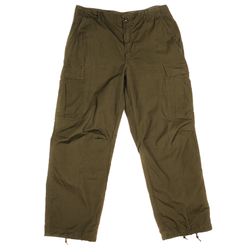 Vintage US Army Tropical Combat Trousers Pants 6th Pattern 1968 Vietnam War Size Medium Regular W34 L30 Deadstock.  8405-935-3308  DSA 100-68-C-1617