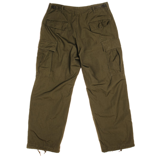 Vintage US Army Tropical Combat Trousers Pants 6th Pattern 1968 Vietnam War Size Medium Regular W34 L30 Deadstock.  8405-935-3308  DSA 100-68-C-1617