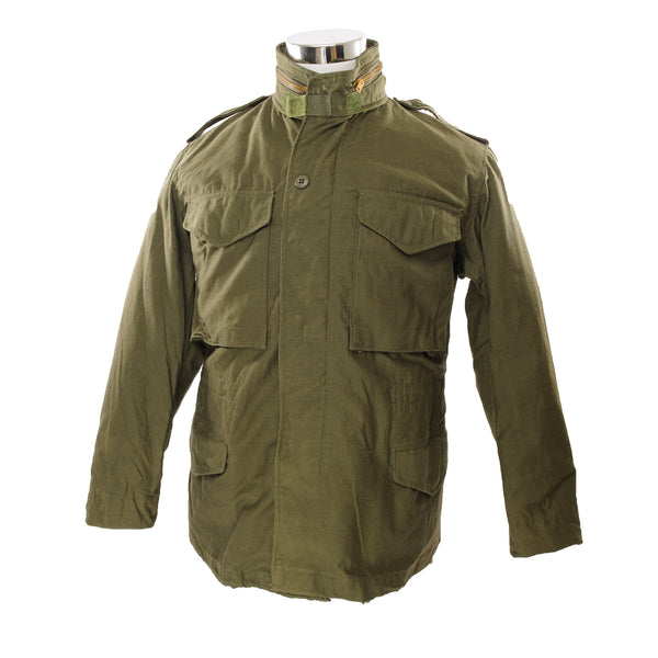 Vintage US Army M-1965 M65 Field Jacket 1980 Size Small Short Nos Deadstock  Stock No. : 8415-00-782-2935  DLA100-80-C-3303