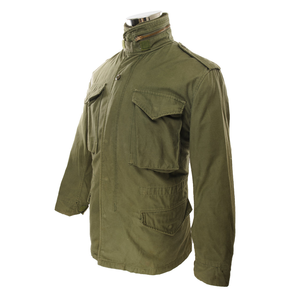 Us Army M-1965 M65 Field Jacket 1978 Size Xs Xsmall Regular  STOCK NO. 8415-00-782-2933 DLA100-78-C-0378