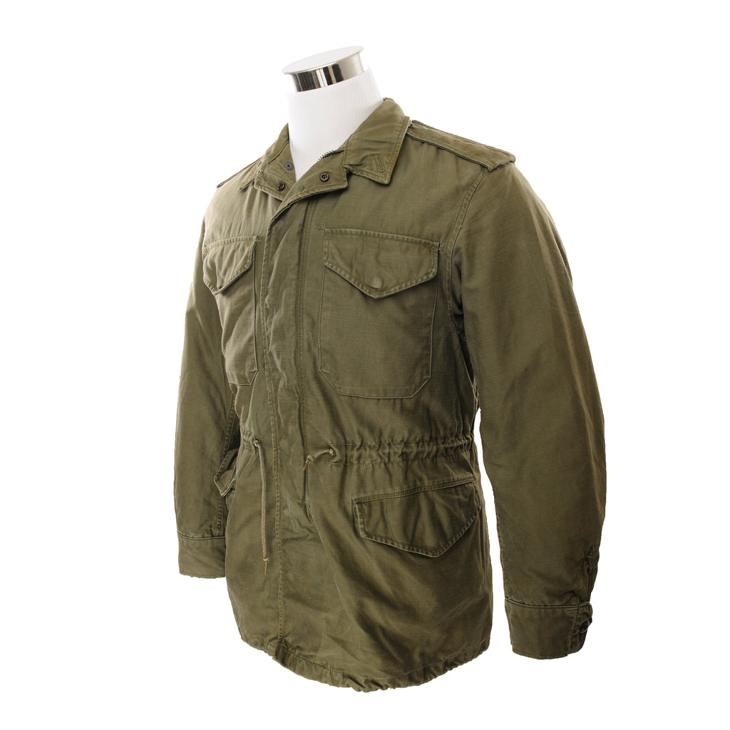 Vintage US Army M-1951 M51 Field Jacket 1963 Size Small Regular, Wind Resistant Cotton Sateen.  8405-255-8590  DSA-1-2157-63-C