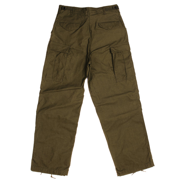 Vintage US Army M65 Field Pants 1976 Vietnam War Size Small.