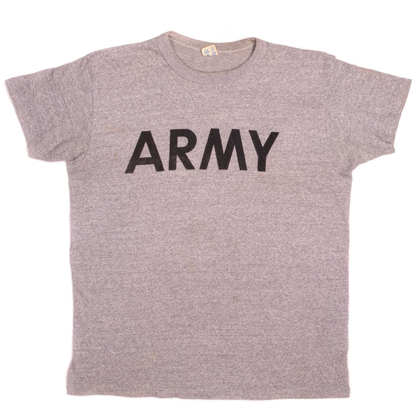 Vintage Champion US Army Tee Shirt Early 1980s-1990 Size Medium Made In USA.