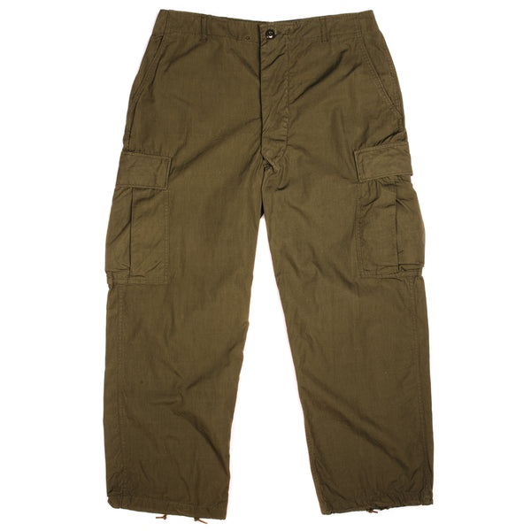 Vintage US Army Tropical Combat Pants Poplin 4th Pattern Vietnam War Size Large Short NOS (New Old Stock).