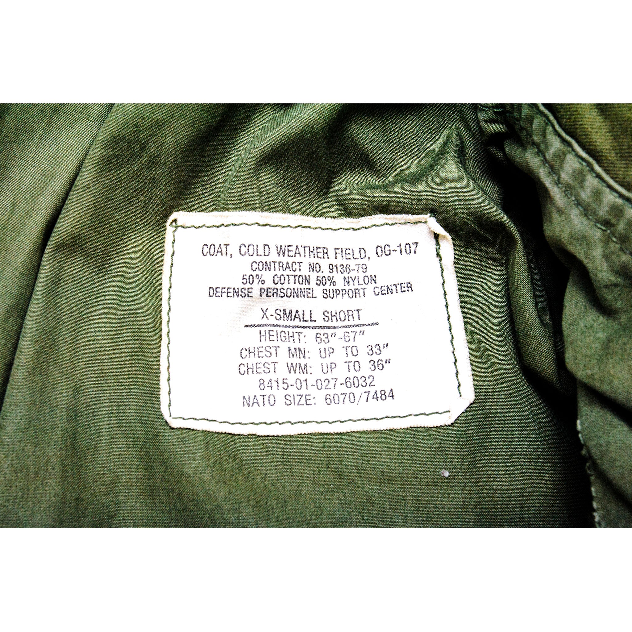 Vintage USAF US M-1965 Field Jacket | M65 Field Jacket 1979