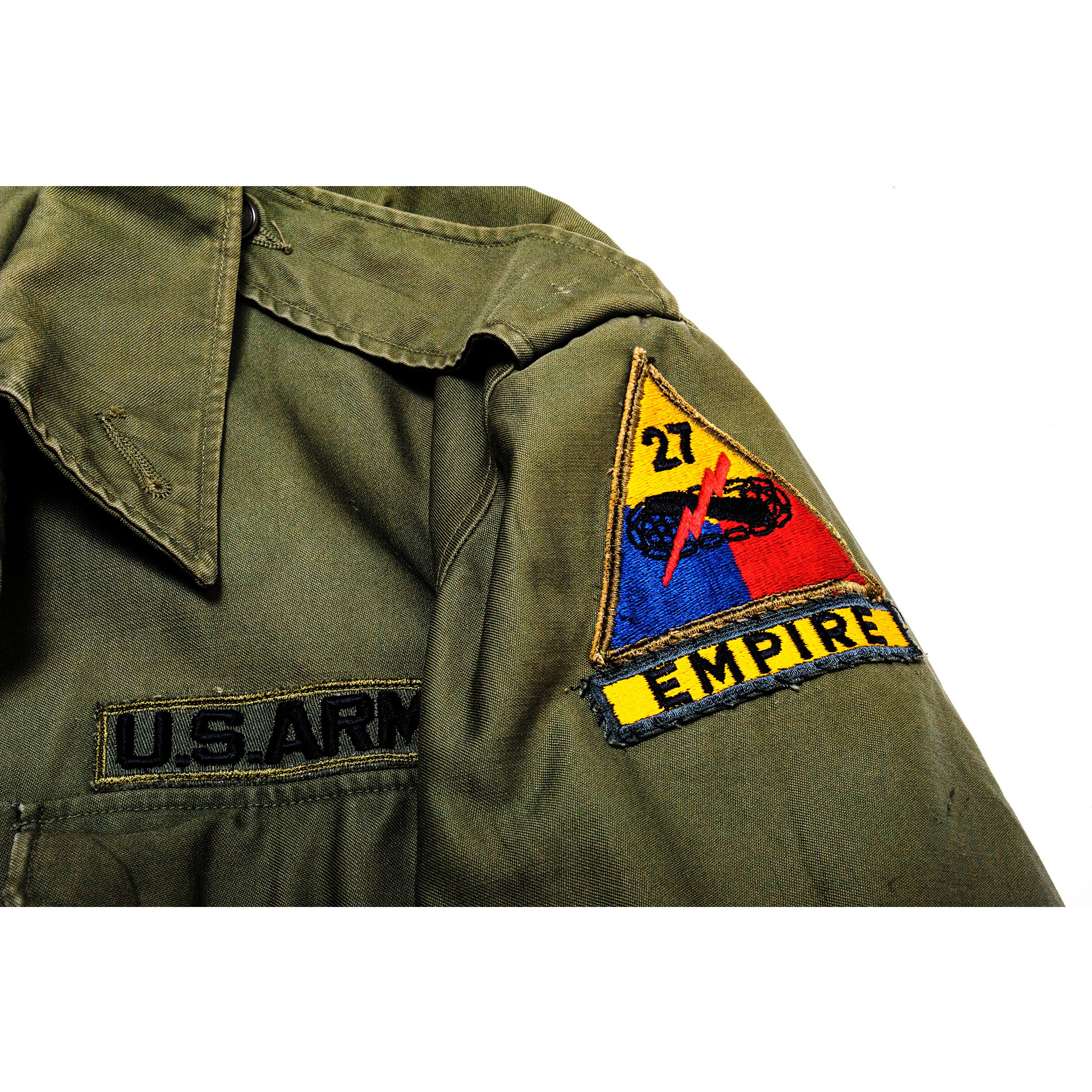 US Army M51 Field Jacket 1960's 27th Armored Division Patch