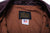 Vintage USAF US Air Force Flight Leather Jacket Goatskin Type A2 Size 44 L.