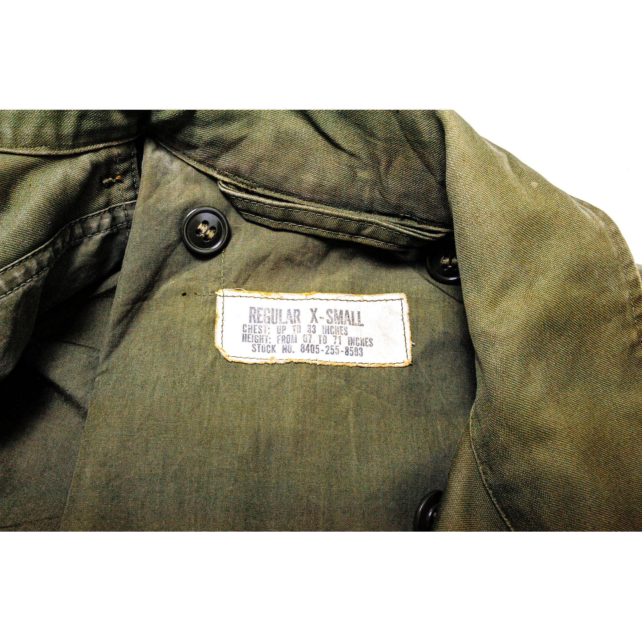Vintage US Army M-1951 M51 Field Jacket 1958 6th Air Defense