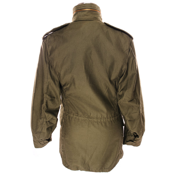 Vintage US Army M-1965 M65 Field Jacket 1981 Size X-Small Long Deadstock.  Stock No. 8415-01-066-5578  DLA100-81-C-3464