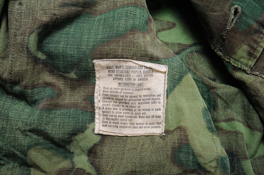 Erdl Pattern Roc US Army Tropical Combat ERDL Jacket 5th Pattern Ripstop – Rare Gear USA