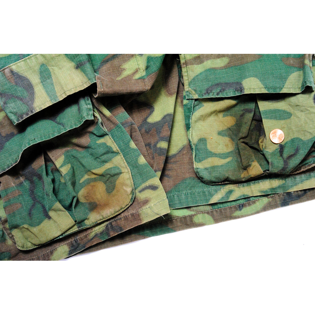 Erdl Pattern Roc US Army Tropical Combat ERDL Jacket 5th Pattern Ripstop – Rare Gear USA