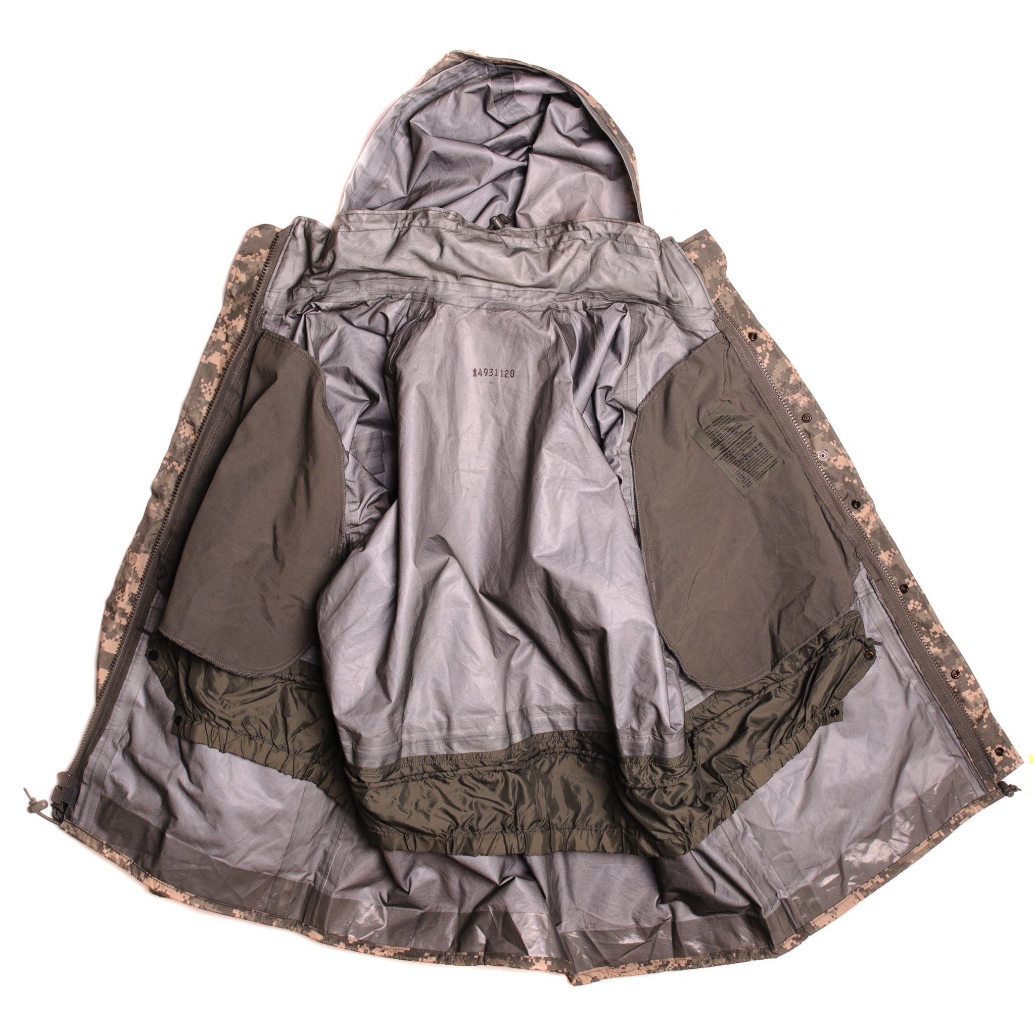 VINTAGE US ARMY DIGITAL CAMO PARKA 2009 SIZE LARGE REGULAR NOS Rare Gear USA