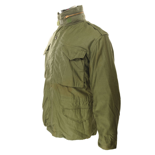 Vintage US Army M-1965 M65 Field Jacket 1981 Size Small Short Like New  Stock No. : 8415-00-782-2935  DLA100-81-C-3070