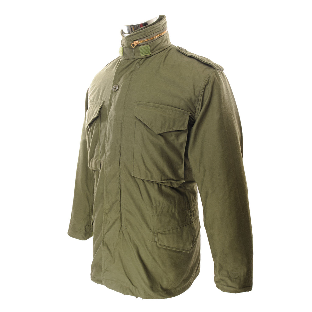 VINTAGE US ARMY M-1965 M65 FIELD JACKET 1980 SIZE XS XSMALL VINTAGE US ARMY M-1965 M65 FIELD JACKET 1980 SIZE XS XSMALL
