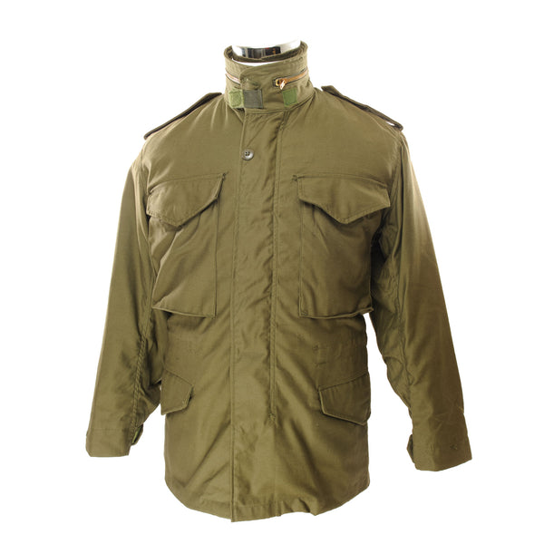 Vintage US Army M-1965 M65 Field Jacket 1980 Size XSmall Short Nos Deadstock  Stock No. : 8415-01-027-6032  DLA 100-82-C-0575