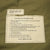 Vintage US Army M-1951 M51 Field Jacket 1950S 1960S Size XSmall Regular, Wind Resistant Cotton Sateen. NOS DeadStock  8405-255-8593  DSA-1-4961