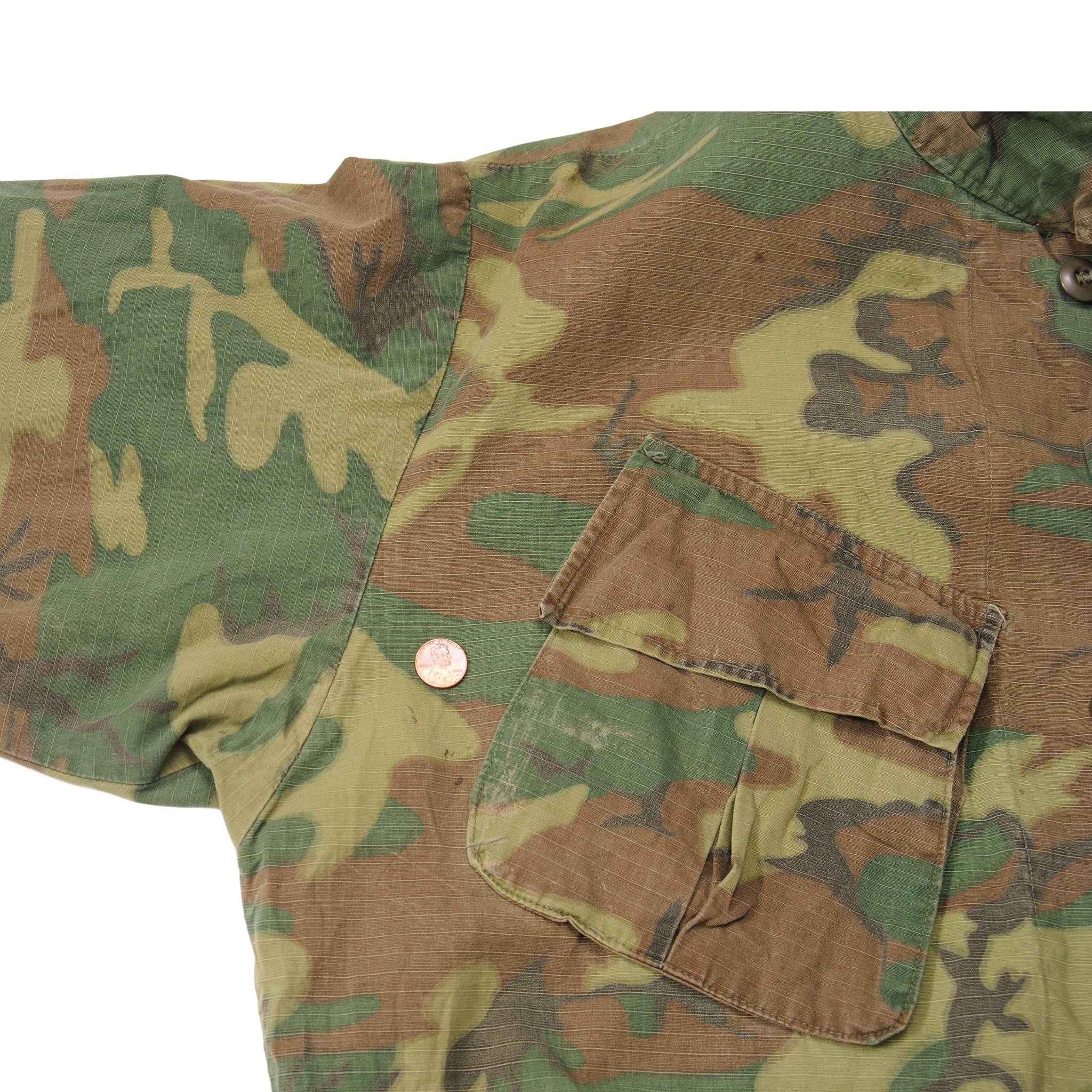 Erdl Pattern Roc US Army Tropical Combat ERDL Jacket 5th Pattern Ripstop – Rare Gear USA