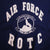 Vintage Blue USAF Air Force ROTC Wolfpack Warrior NCSU DET. 595 Sweatshirt 1980s Size Large
