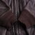 Vintage Official US Border Patrol Uniform Leather Jacket Size 48