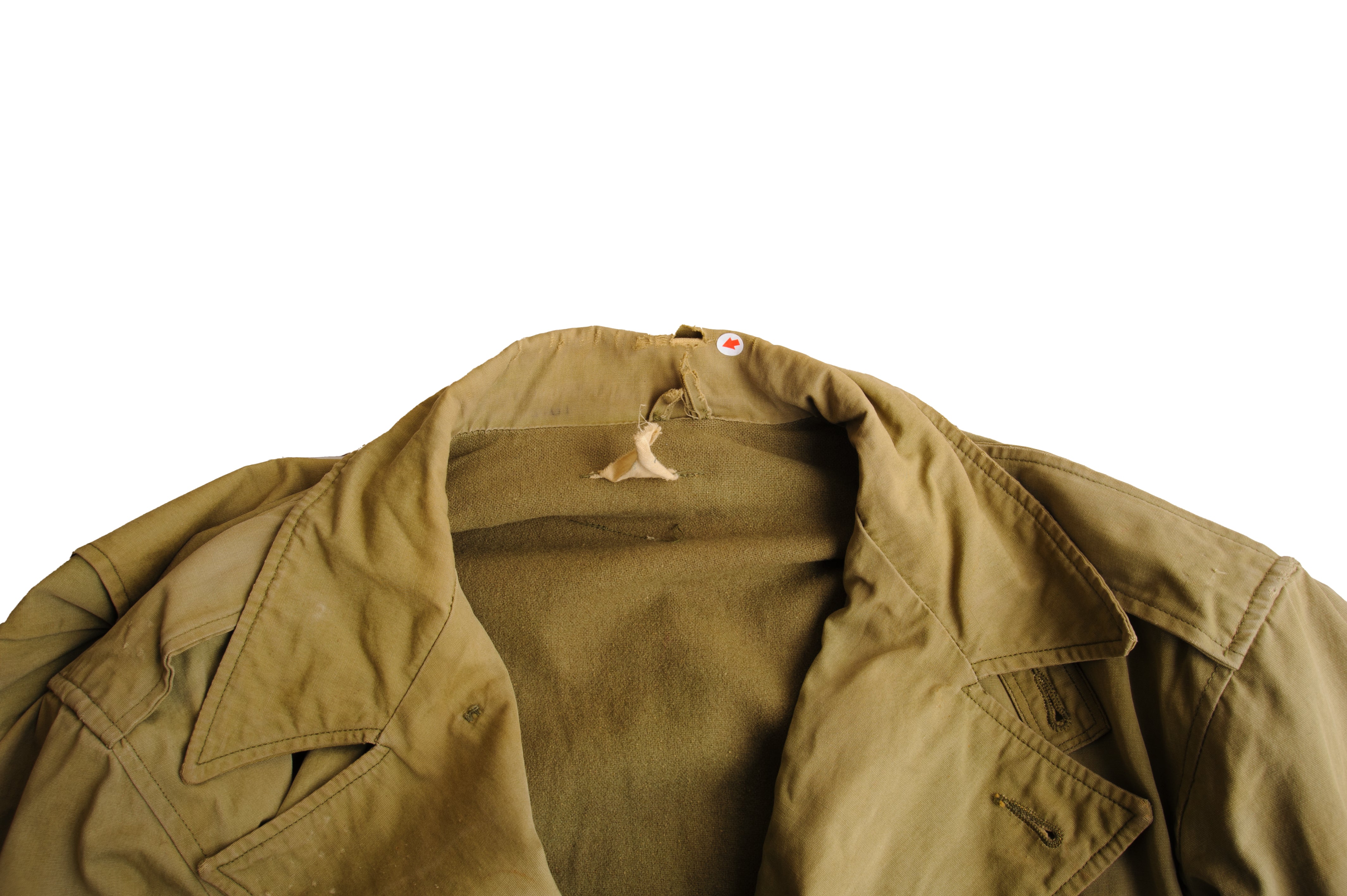 Field Jacket M-1941 M41 1940's Size Small With Patches