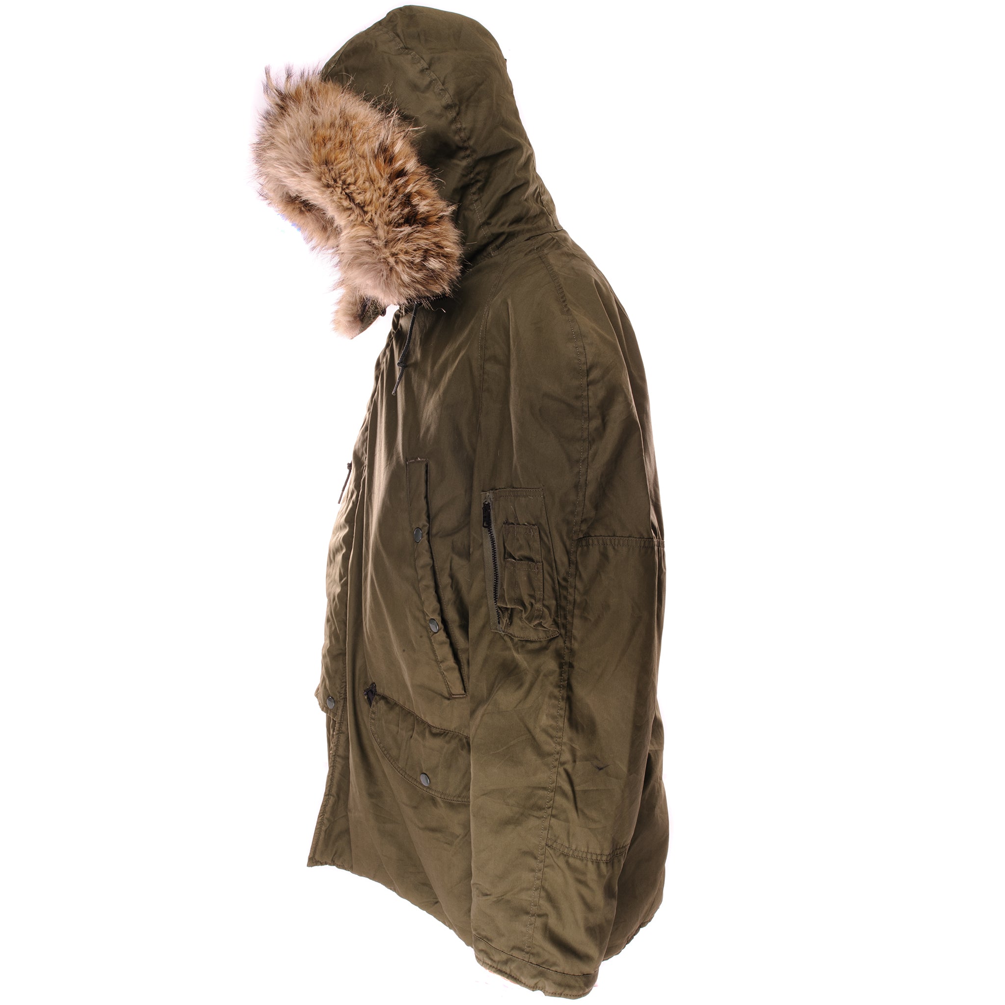VINTAGE US ARMY N-3B N3B MODIFIED PARKA JACKET 1972 VIETNAM WAR SIZE LARGE VINTAGE US ARMY N-3B N3B MODIFIED PARKA JACKET 1972 VIETNAM WAR SIZE LARGE