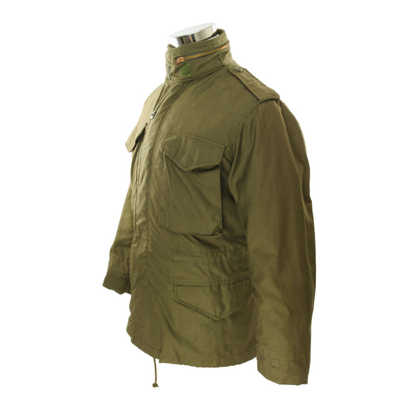 Vintage US Army M-1965 M65 Field Jacket 1980 Size XSmall Short Nos Deadstock  Stock No. : 8415-01-027-6032  DLA 100-82-C-0575